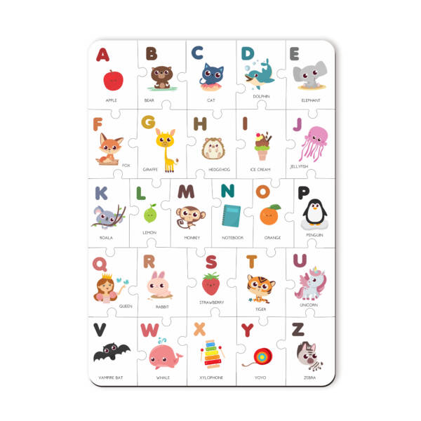 Quebra-cabeça - Alfabeto em Inglês - Babebi - Imagem 2