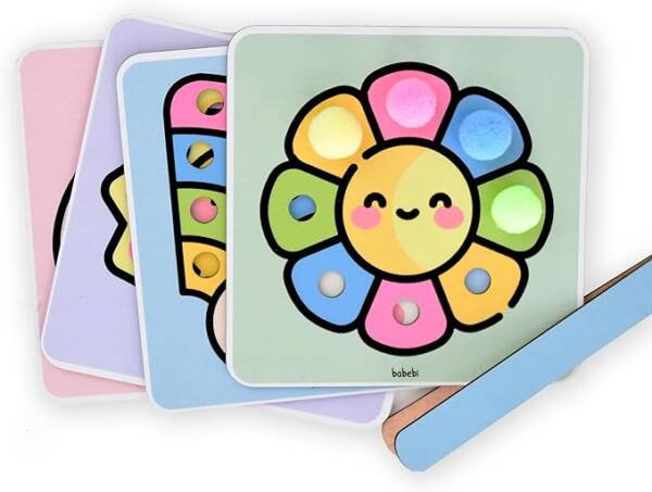 Jogo Pega Pom Pom – Babebi - Imagem 2